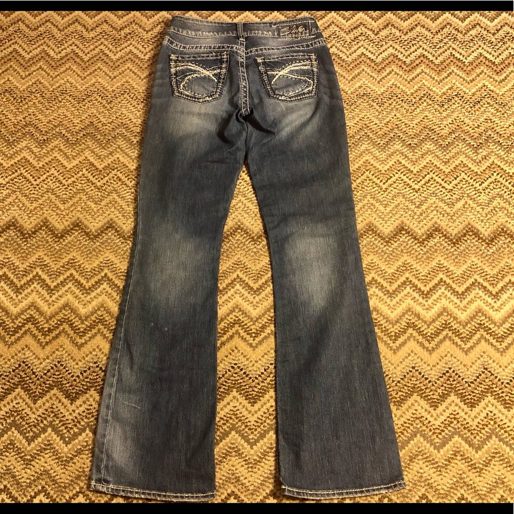 Silver Suki Stretch Boot Cut Jeans 26/32 - Picture 4 of 5